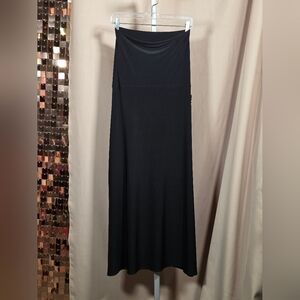 NWT Sympli Black Passion Skess Highwasited A Frame Maxi Skirt Size 6